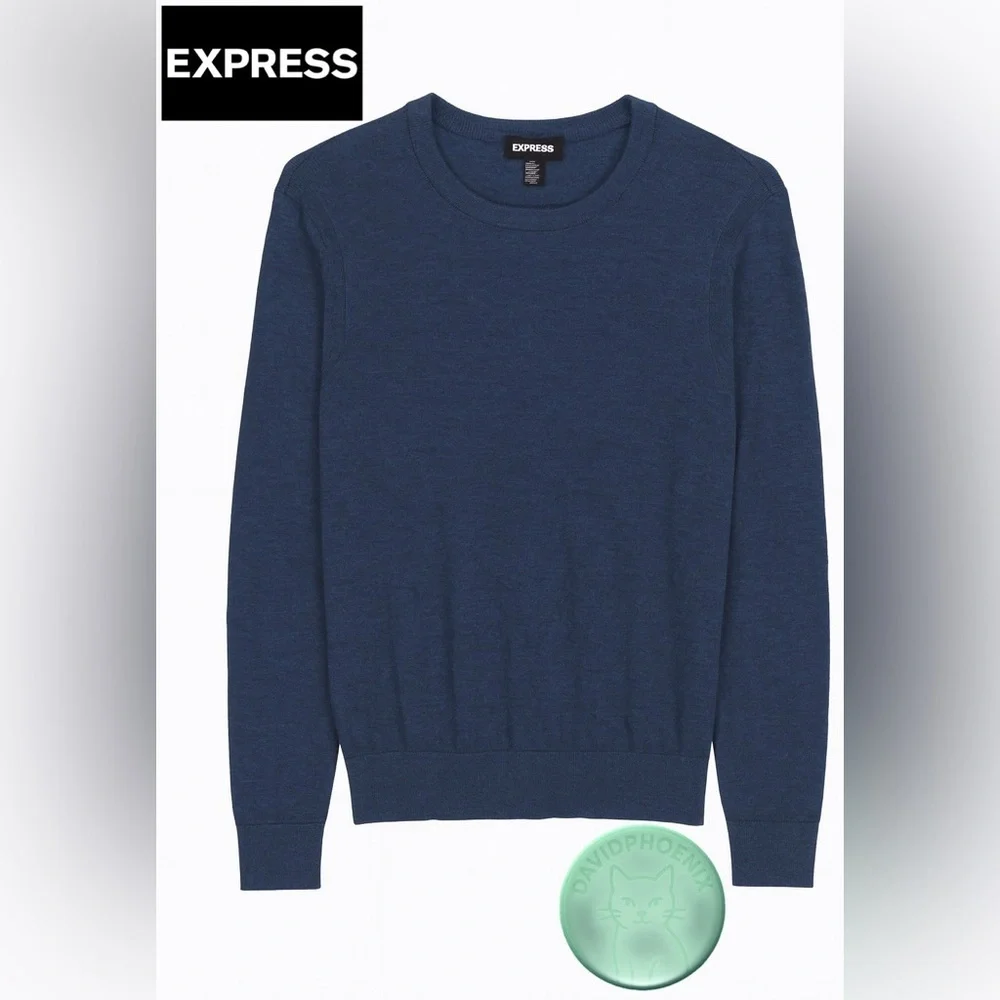 Blue Sweater Express size M